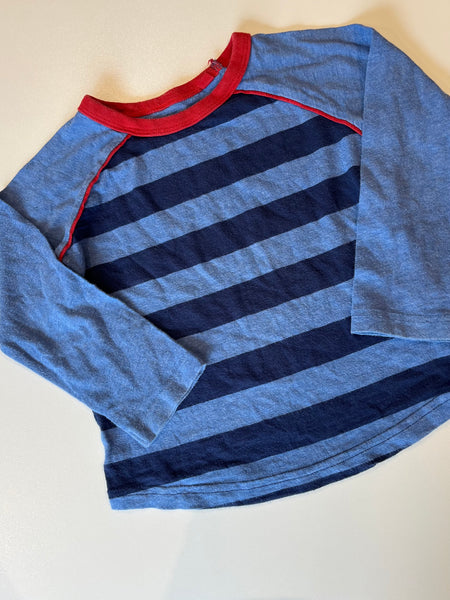 Mini Boden striped top 3-4y (labelled 4-5y but small)