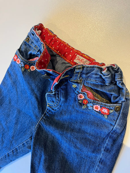 Cath Kids adjustable jeans 4-5y