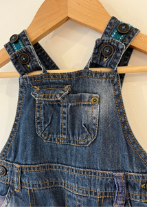 M&S Denim Dungarees (6-9M)