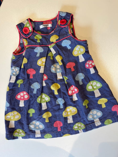 Mini Boden toadstool dress 12-18m