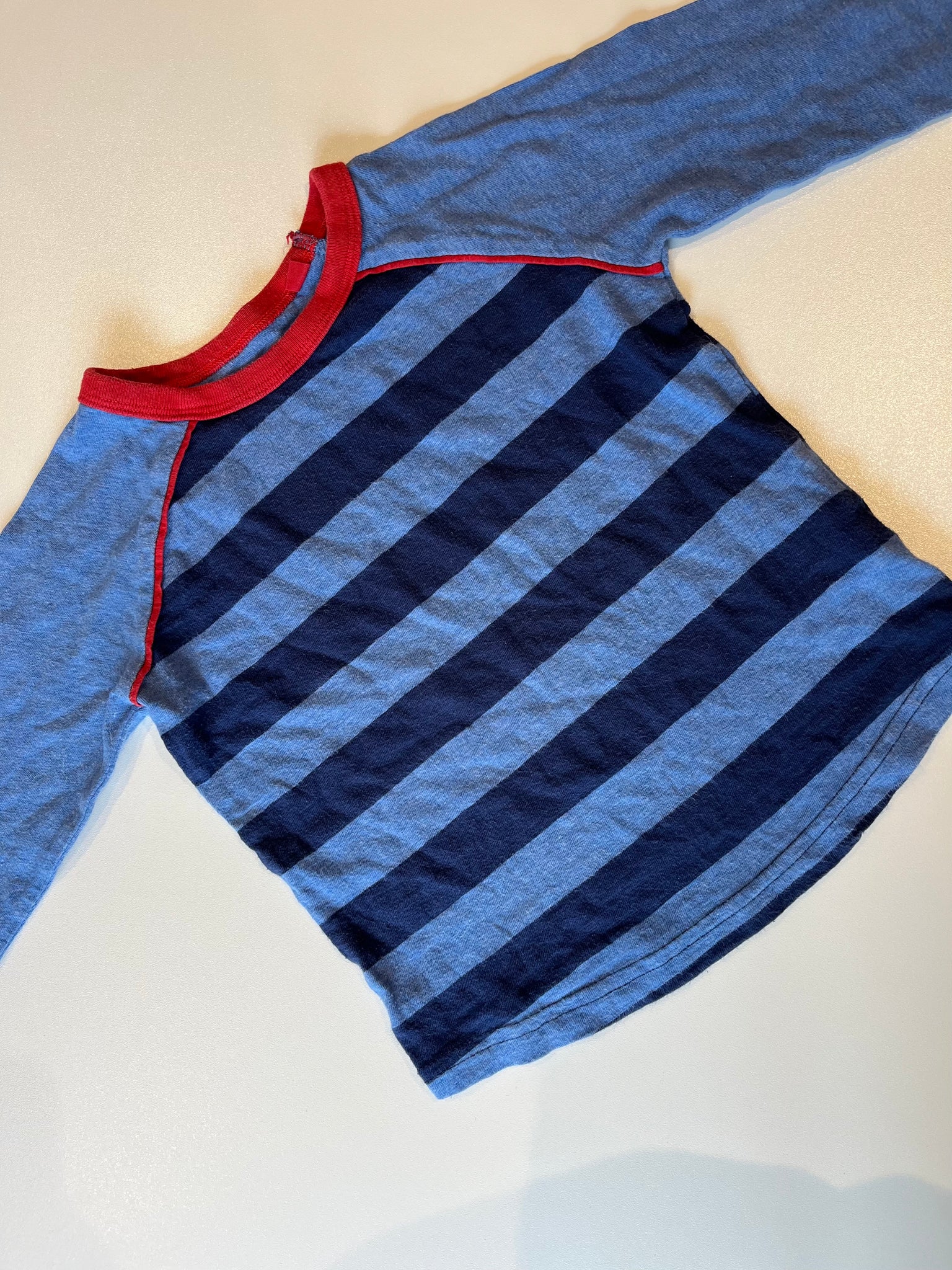 Mini Boden striped top 3-4y (labelled 4-5y but small)