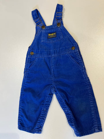 Vintage Oshkosh cord dungarees 12m (fit 6-12m)