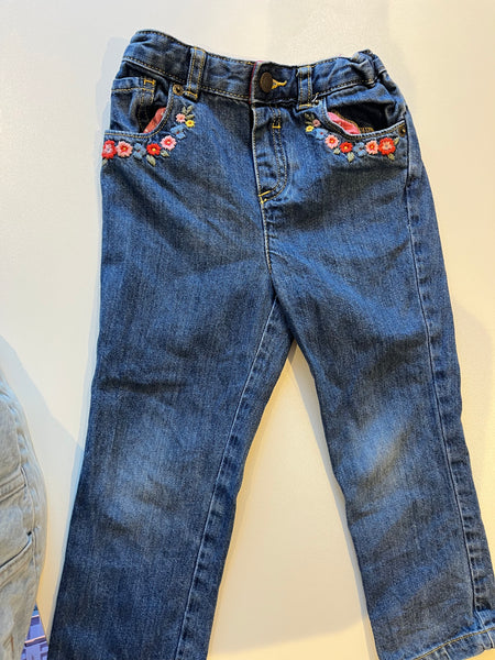 Cath Kids adjustable jeans 4-5y