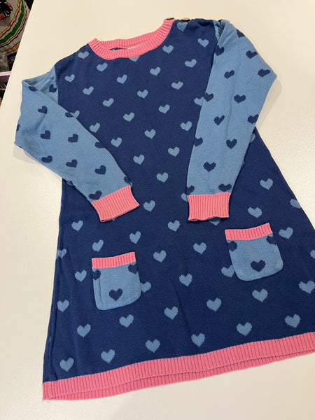 Kite fine knit dress (4-5y)