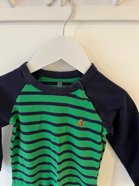 Gap striped bodysuit (12-18m) *sizing 9-12m*