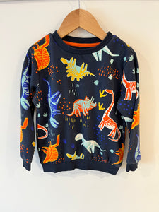 F&F colourful dino sweatshirt (5-6y)