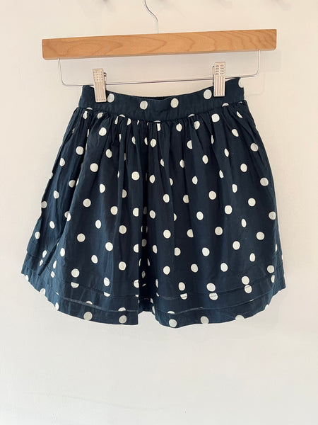 The Little White Company Navy spot (5-6y)