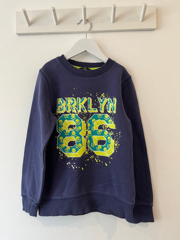 George navy sweatshirt (9-10y)