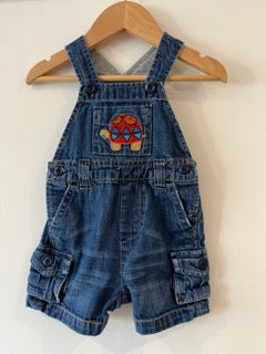 Baby Gap Tortoise Denim Dungarees (3-6M)