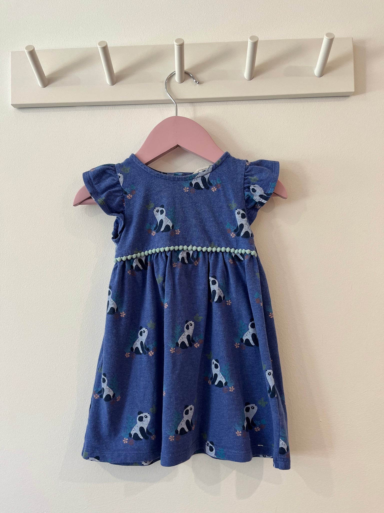 John Lewis Panda dress (9-12m)