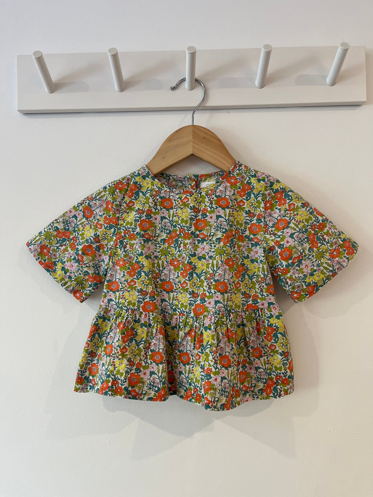 Next floral top (9-12M)