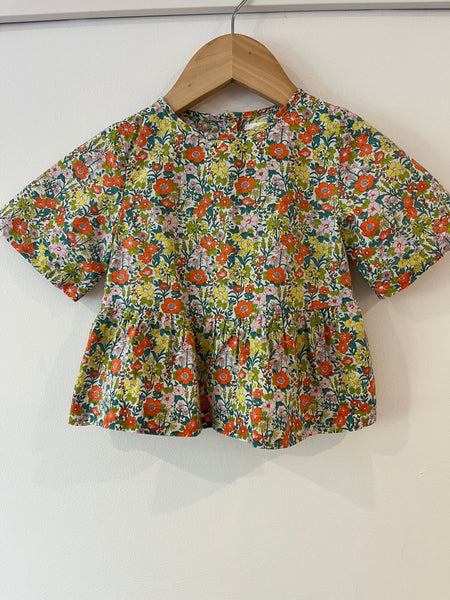 Next floral top (9-12M)