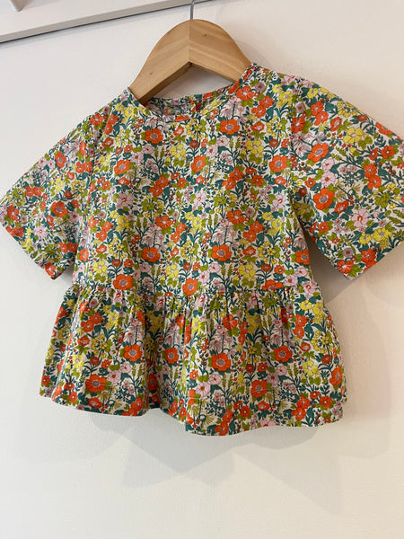 Next floral top (9-12M)