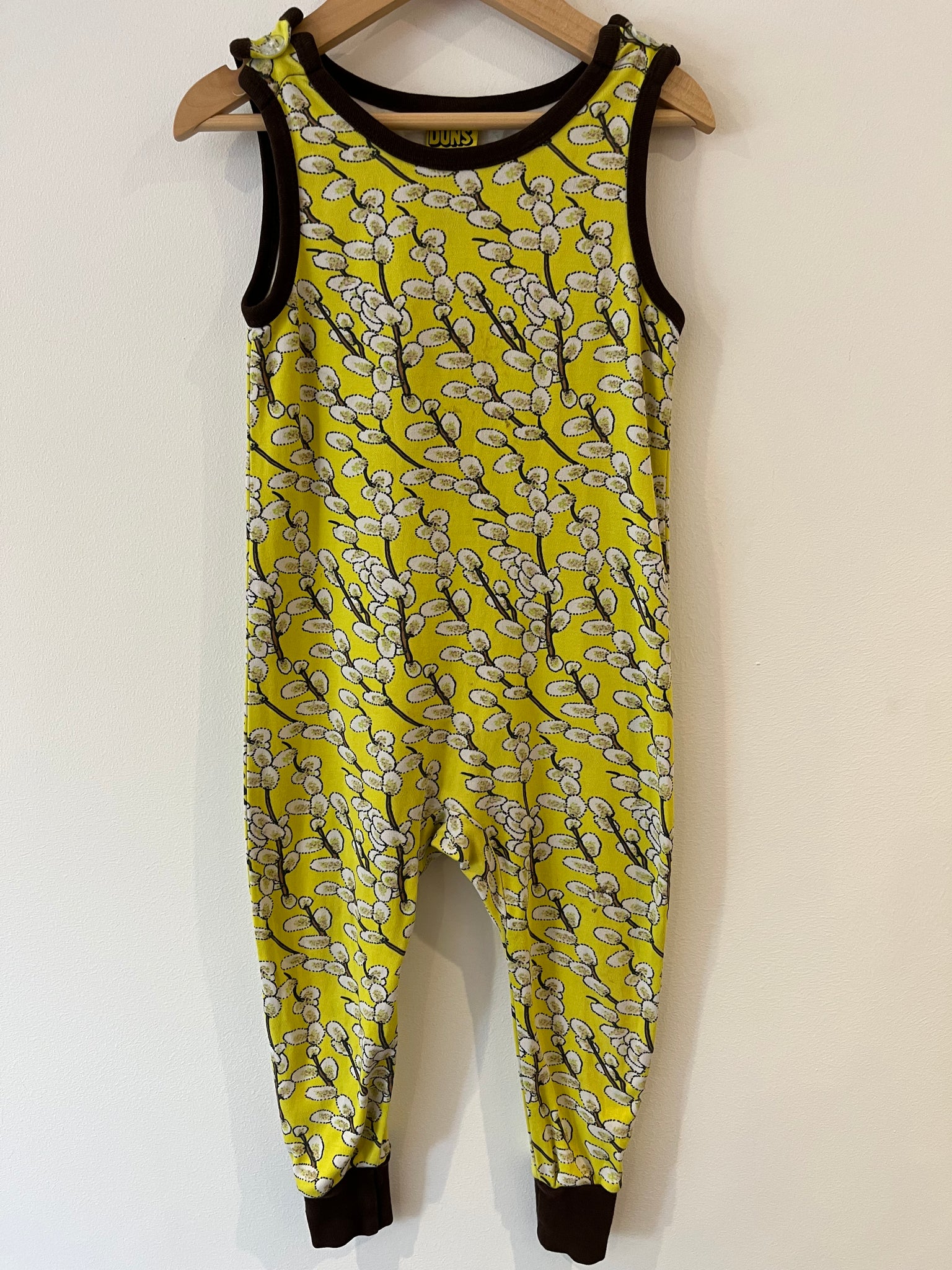 Duns yellow romper (86/12-18m)