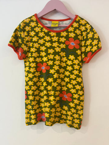 Duns bright flowers t-shirt (7-8y)