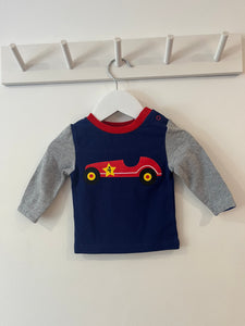 Blade & Rose racing car top (0-6M)