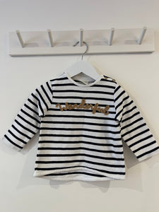 Zara Striped Wonderful top (12-18m)