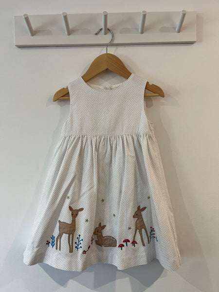 John Lewis deer dress (2-3y)