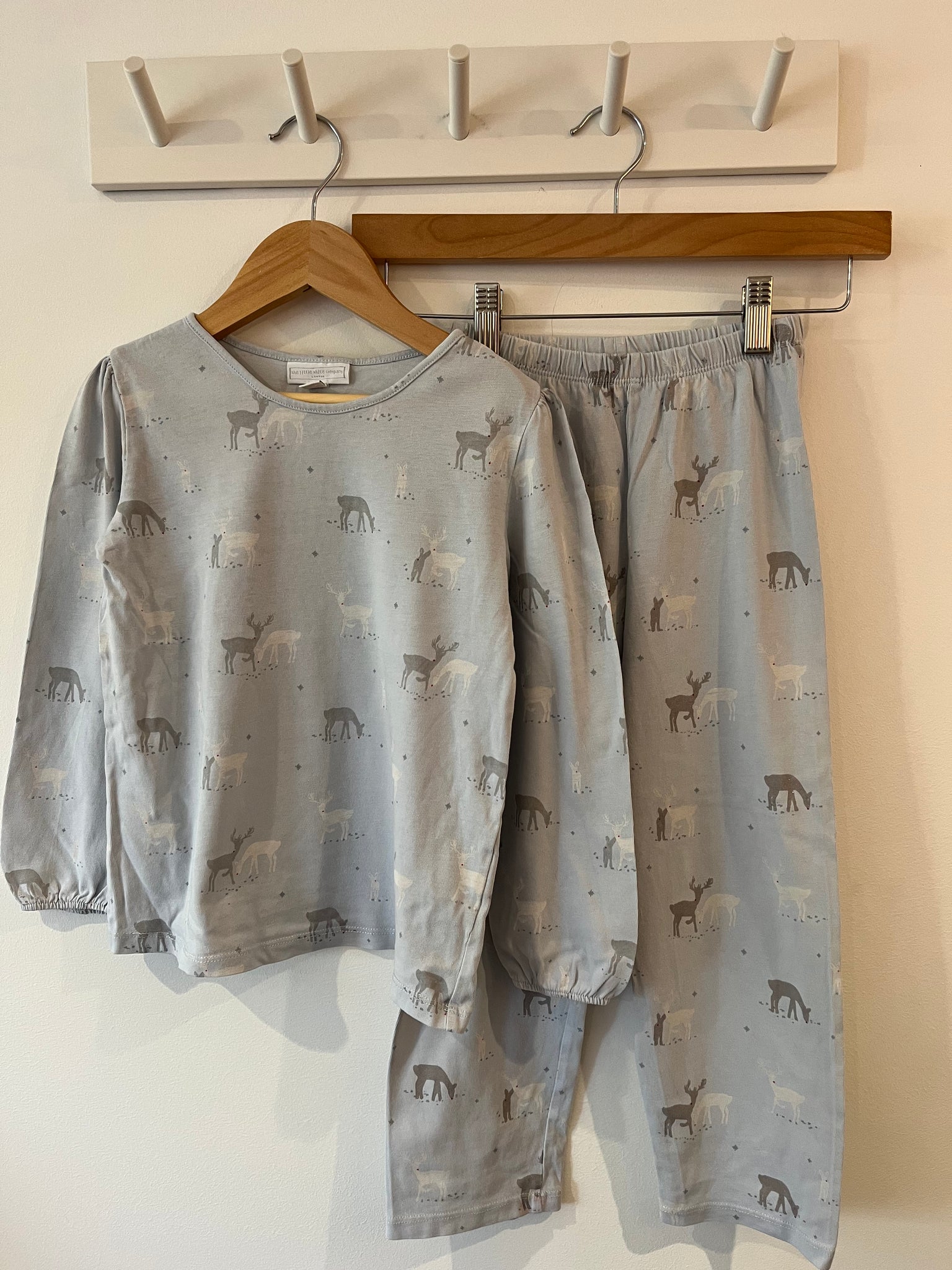 The Little White Company reindeer PJs (5-6y) *generous*