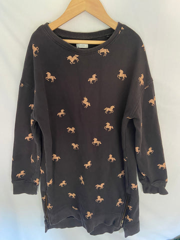 Next unicorn jumper dress (11y)