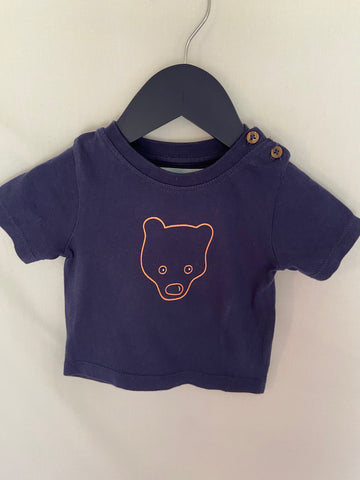 Leigh Tucker Willow bear top (3-6m)