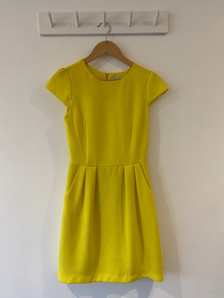 Miss Selfridge Yellow dress (size 6/8)