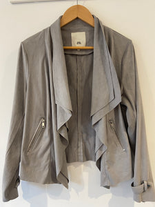 River Island faux suede jacket (size 14)