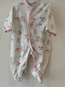 John Lewis bunny sleepsuit (newborn)